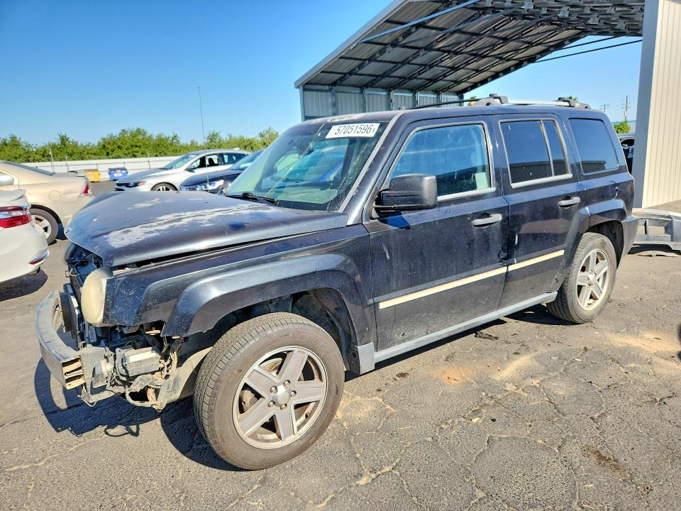 2008 Jeep Patriot მანქანა იყიდება აუქციონზე, vin: 1J8FF48W18D681596, აუქციონის ნომერი: 57051596