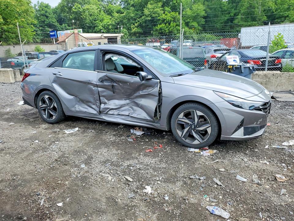 2021 Hyundai Elantra მანქანა იყიდება აუქციონზე, vin: KMHLP4AG9MU071543, აუქციონის ნომერი: 56468036