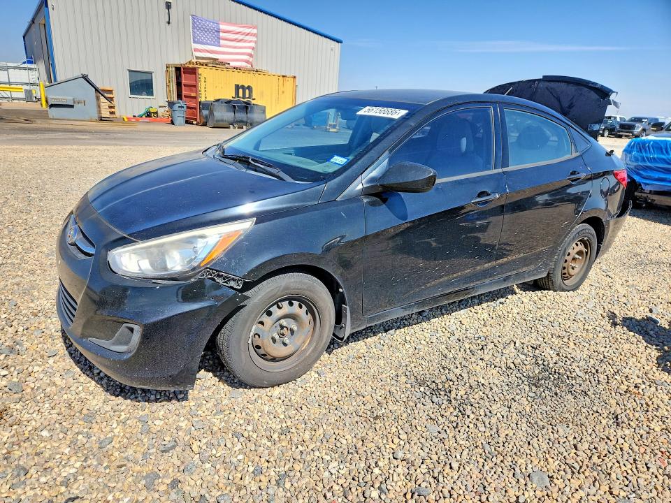 2016 Hyundai Accent მანქანა იყიდება აუქციონზე, vin: KMHCT4AE9GU991395, აუქციონის ნომერი: 56156686
