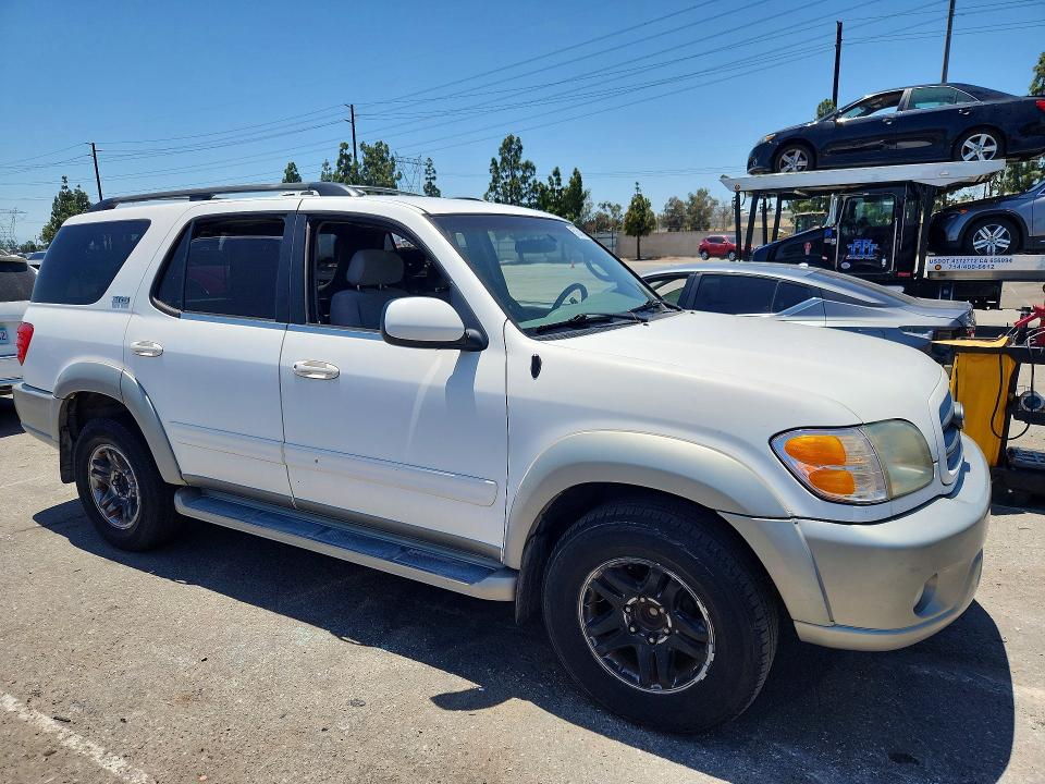 2003 Toyota Sequoia მანქანა იყიდება აუქციონზე, vin: 5TDZT34A13S192386, აუქციონის ნომერი: 57543006