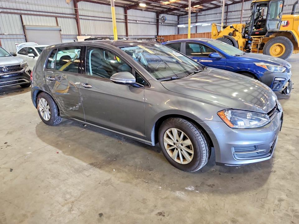 55807646 :رقم المزاد ، 3VW217AUXGM038839 vin ، 2016 Volkswagen Golf مزاد بيع