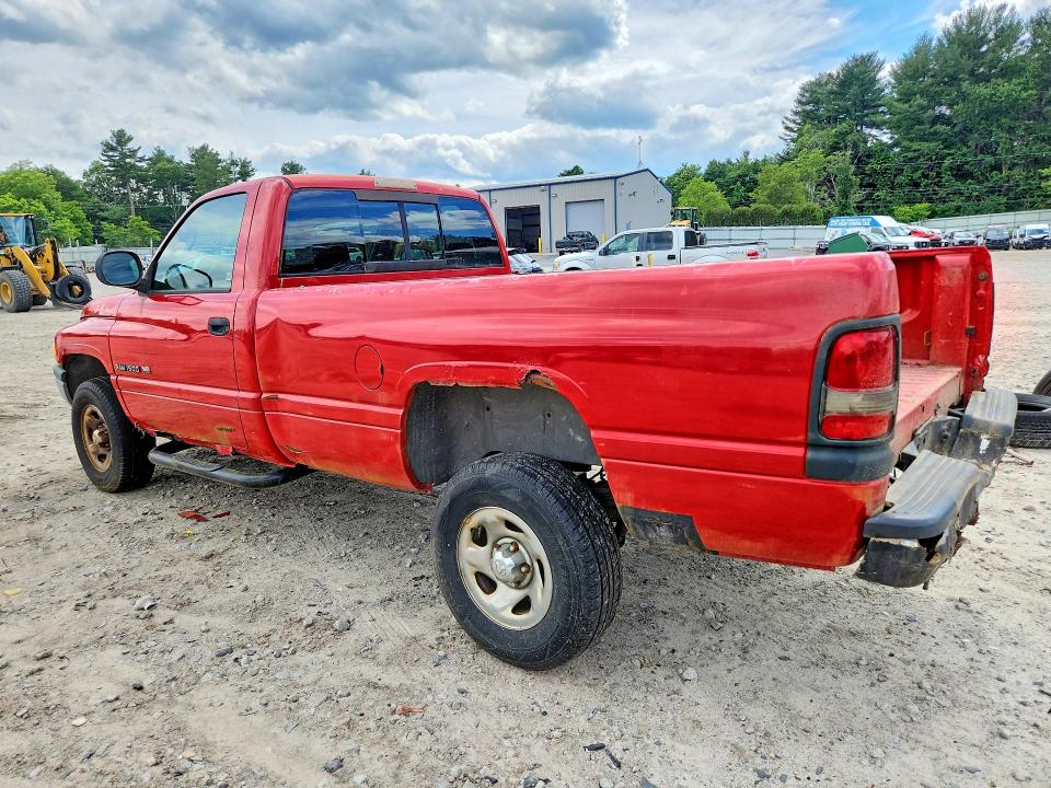 1999 Dodge Ram 1500 მანქანა იყიდება აუქციონზე, vin: 1B7HF16Y1XS162481, აუქციონის ნომერი: 58429526