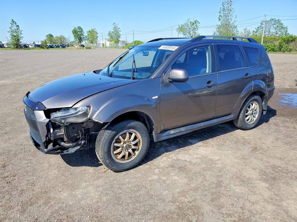 55505516 :رقم المزاد ، JA4AT2AW5DU601441 vin ، 2013 Mitsubishi Outlander مزاد بيع
