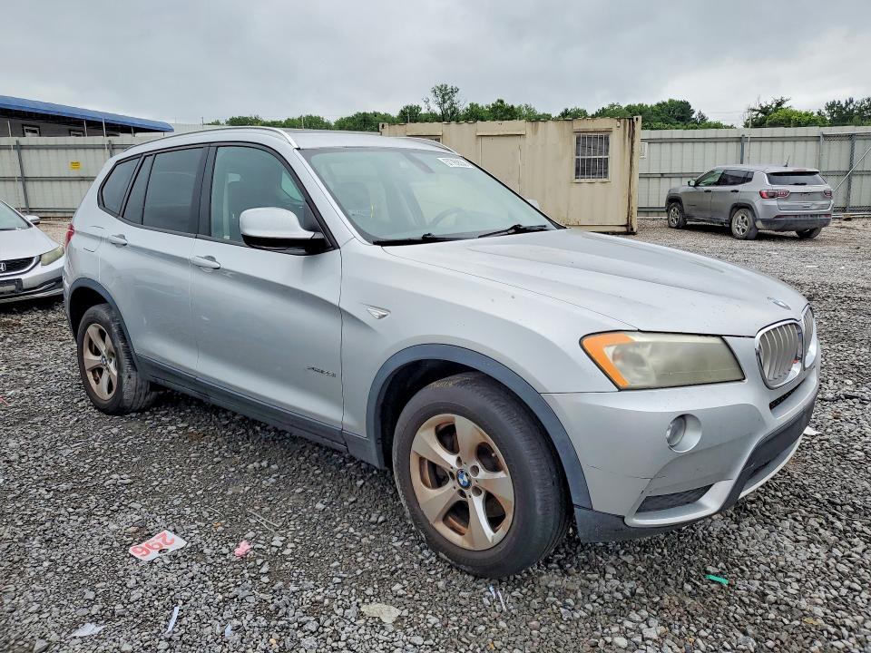 2011 Bmw X3 მანქანა იყიდება აუქციონზე, vin: 5UXWX5C55BL702518, აუქციონის ნომერი: 57765536