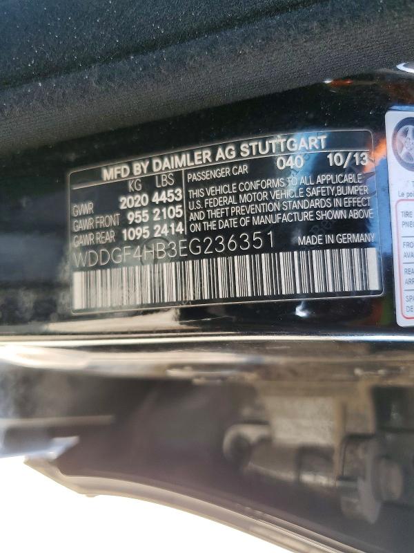 57684416 :رقم المزاد ، WDDGF4HB3EG236351 vin ، 2014 Mercedes-benz C مزاد بيع