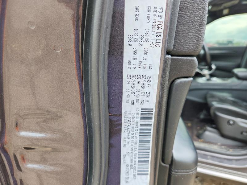 2018 Jeep Grand Cherokee მანქანა იყიდება აუქციონზე, vin: 1C4RJFAG9JC207540, აუქციონის ნომერი: 57580666