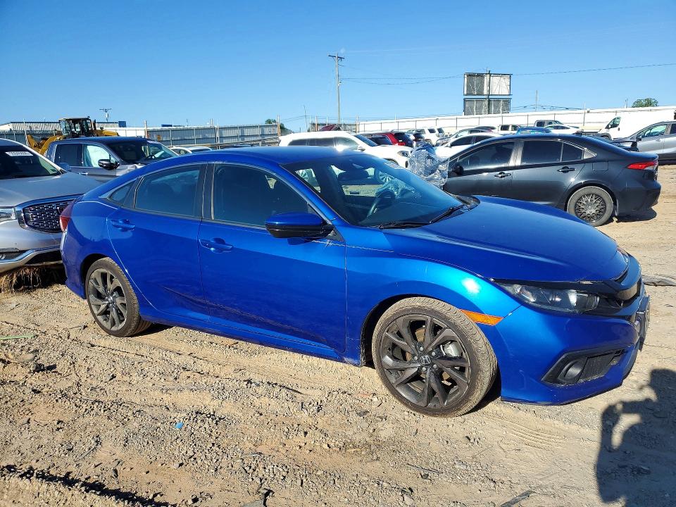 55610146 :رقم المزاد ، 19XFC2E89LE025227 vin ، 2020 Honda Civic مزاد بيع
