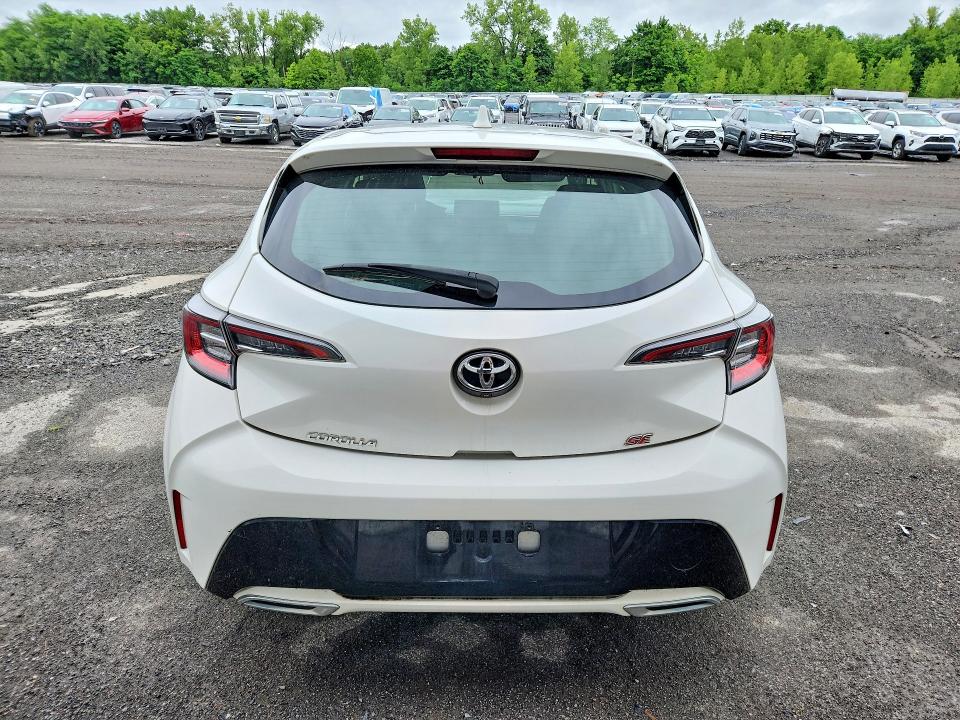 50790756 :رقم المزاد ، JTND4MBE8N3163258 vin ، 2022 Toyota Corolla Hatchback مزاد بيع