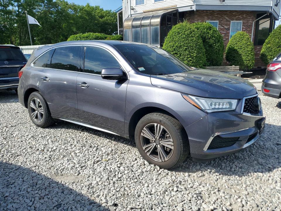 55837346 :رقم المزاد ، 5FRYD4H37HB000389 vin ، 2017 Acura Mdx مزاد بيع