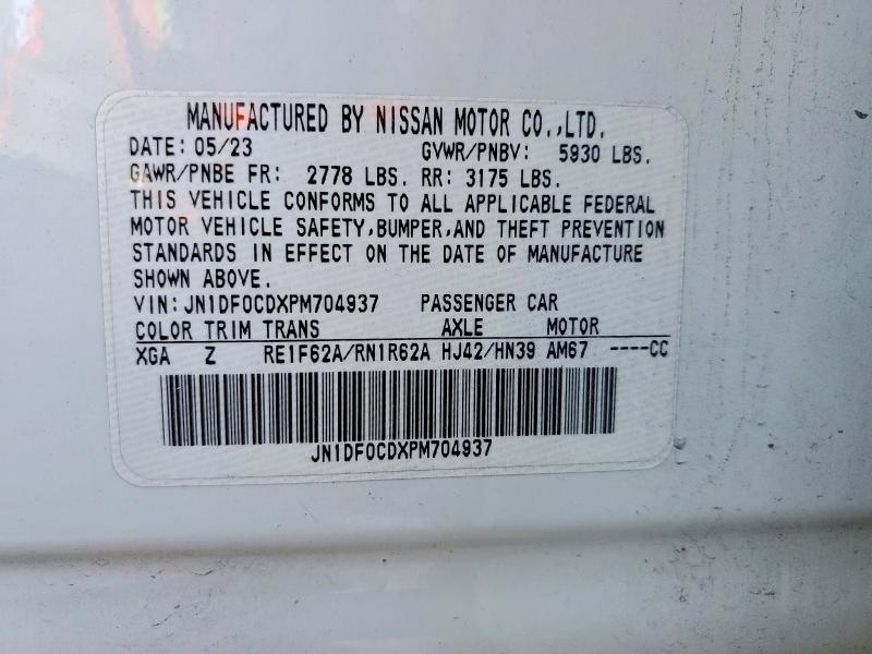 Продажа на аукционе авто 2023 Nissan Ariya, vin: JN1DF0CDXPM704937, номер лота: 57223986