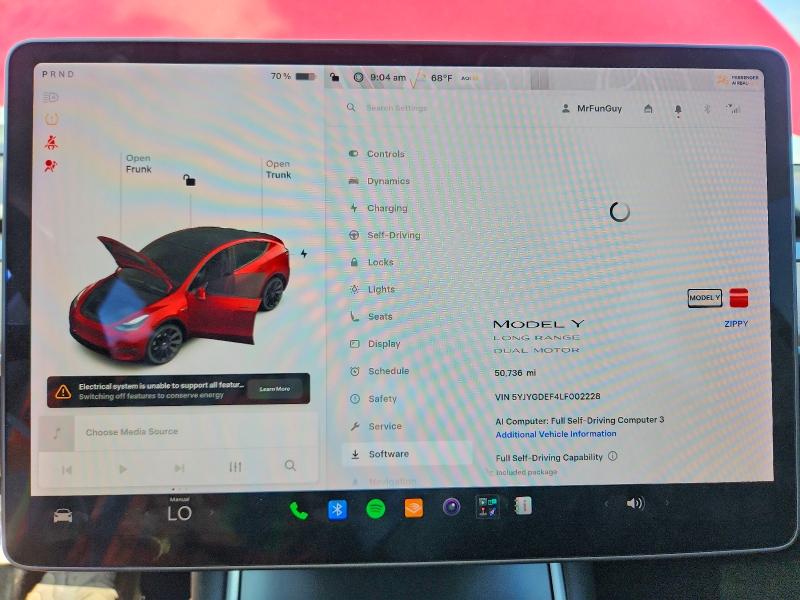 Aukcja sprzedaży 2020 Tesla Model Y, vin: 5YJYGDEF4LF002228, numer aukcji: 59122876