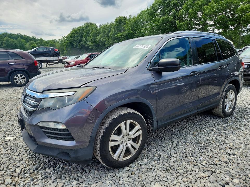 2016 Honda Pilot მანქანა იყიდება აუქციონზე, vin: 5FNYF6H12GB041324, აუქციონის ნომერი: 57574956