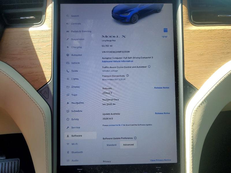 Aukcja sprzedaży 2021 Tesla Model X, vin: 5YJXCBE24MF323339, numer aukcji: 57578506