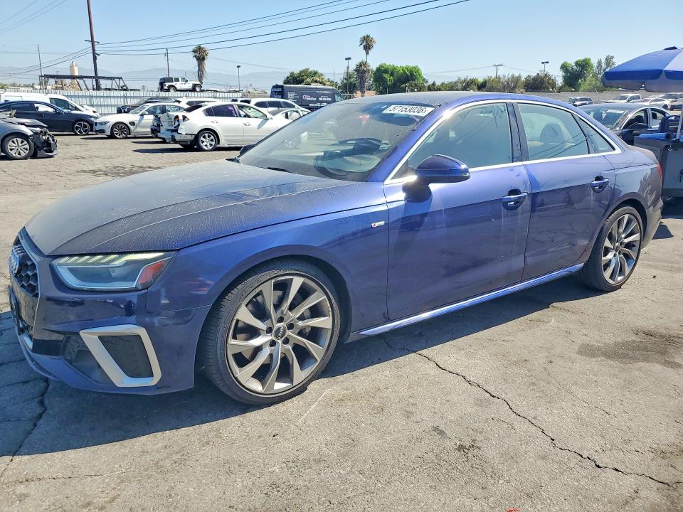 2020 Audi A4 მანქანა იყიდება აუქციონზე, vin: WAUENAF48LN008861, აუქციონის ნომერი: 57153036