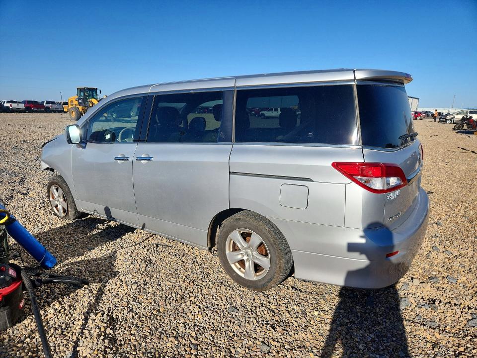 2014 Nissan Quest მანქანა იყიდება აუქციონზე, vin: JN8AE2KP3E9100693, აუქციონის ნომერი: 55545426