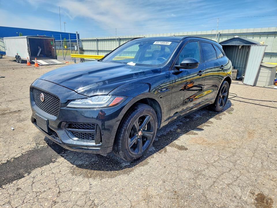 2017 Jaguar F-pace მანქანა იყიდება აუქციონზე, vin: SADCL2BV0HA495108, აუქციონის ნომერი: 55748836