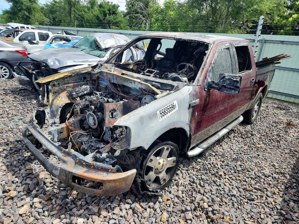 55835596 :رقم المزاد ، 1FTPW14594KB76905 vin ، 2004 Ford F150 مزاد بيع