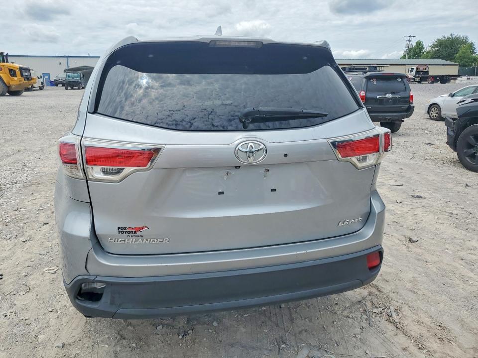 Aukcja sprzedaży 2016 Toyota Highlander, vin: 5TDBKRFHXGS307722, numer aukcji: 57497876