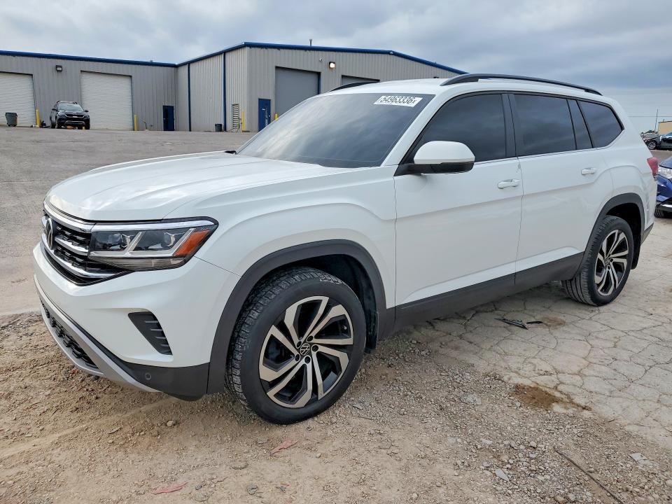 54963336 :رقم المزاد ، 1V2WR2CA6MC532730 vin ، 2021 Volkswagen Atlas مزاد بيع