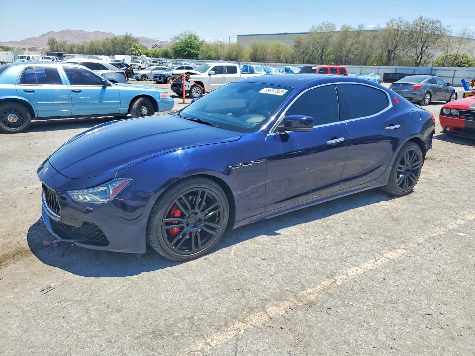 2016 Maserati Ghibli მანქანა იყიდება აუქციონზე, vin: ZAM57RSA1G1173599, აუქციონის ნომერი: 56997506