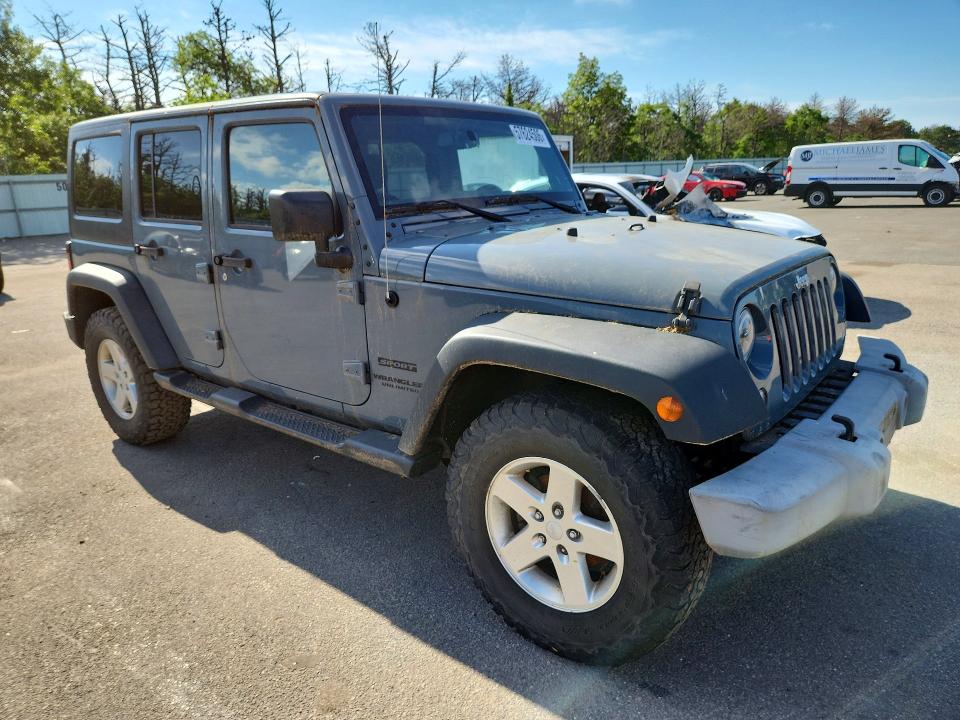 Продажа на аукционе авто 2015 Jeep Wrangler Unlimited, vin: 1C4BJWDG9FL556539, номер лота: 57624506