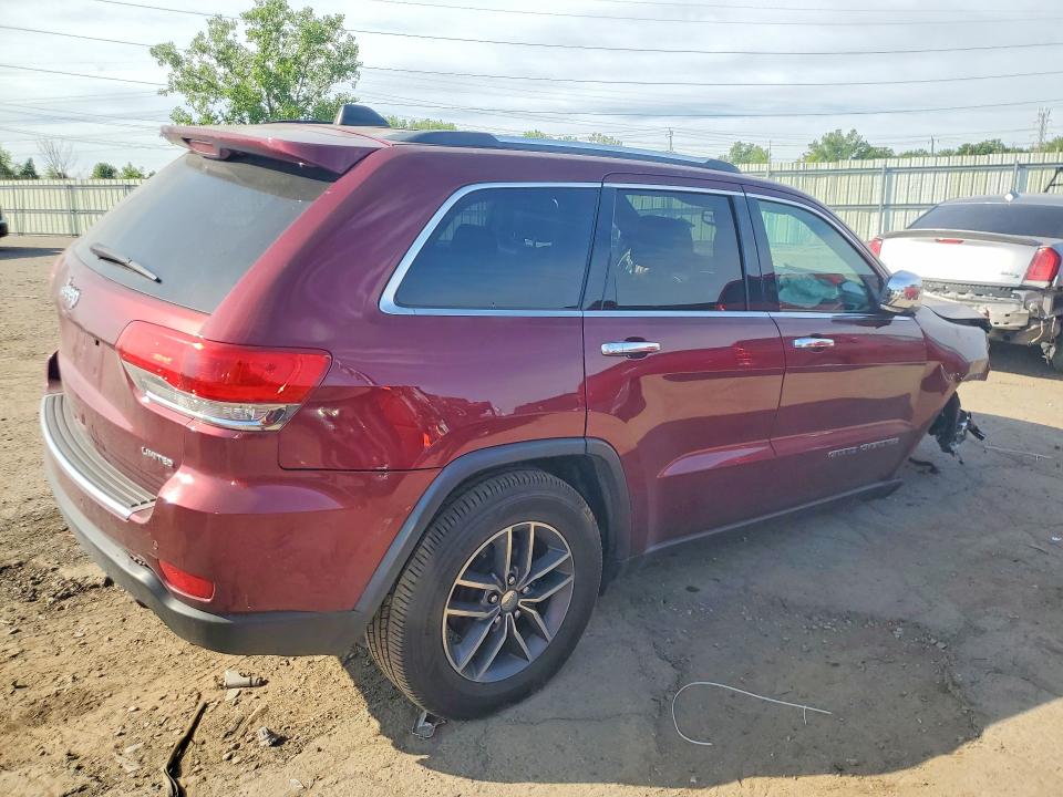 55378896 :رقم المزاد ، 1C4RJFBG7JC349156 vin ، 2018 Jeep Grand Cherokee مزاد بيع