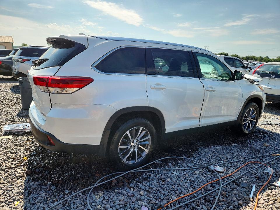 Aukcja sprzedaży 2019 Toyota Highlander, vin: 5TDJZRFH2KS939078, numer aukcji: 58120996