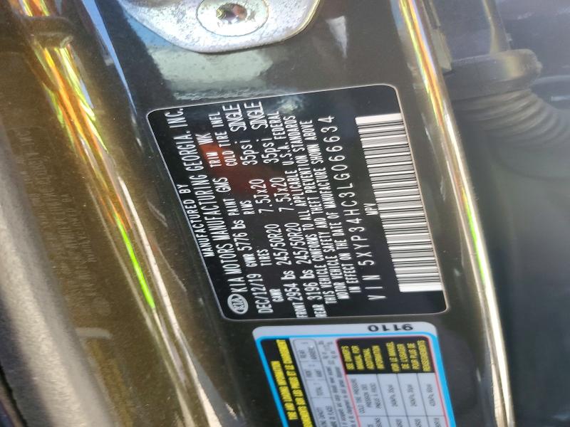 Продажа на аукционе авто 2020 Kia Telluride, vin: 5XYP34HC3LG066634, номер лота: 56853816