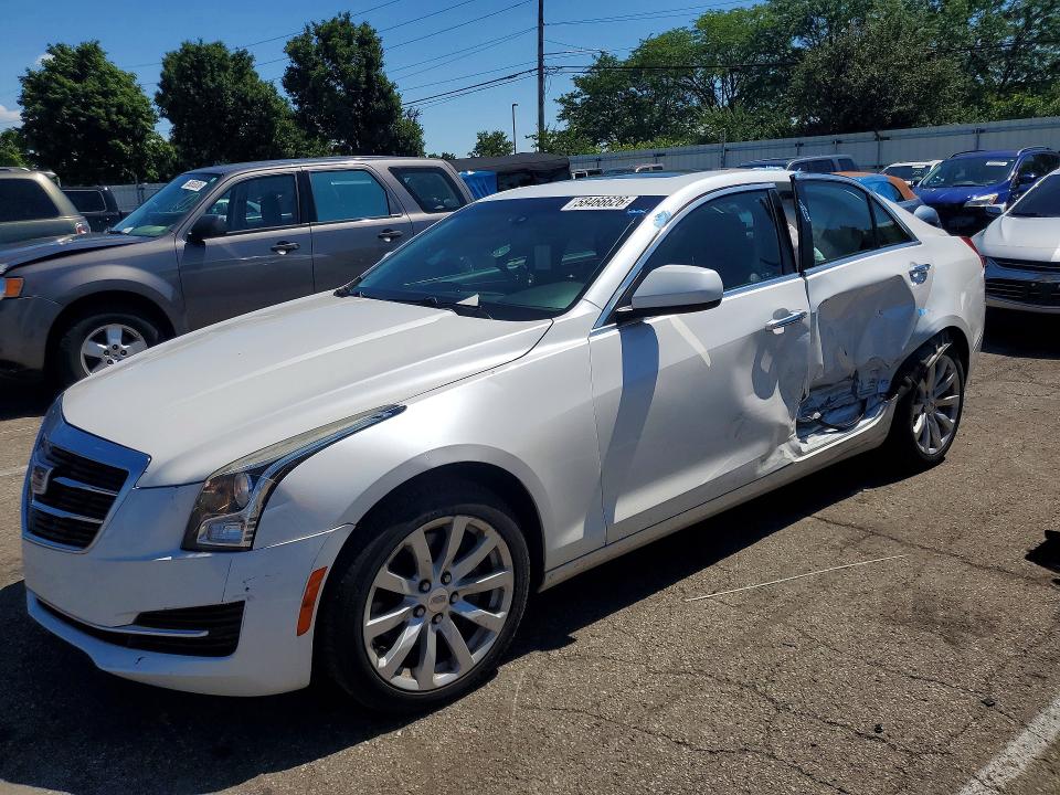2017 Cadillac Ats მანქანა იყიდება აუქციონზე, vin: 1G6AG5RX7H0171212, აუქციონის ნომერი: 58466626
