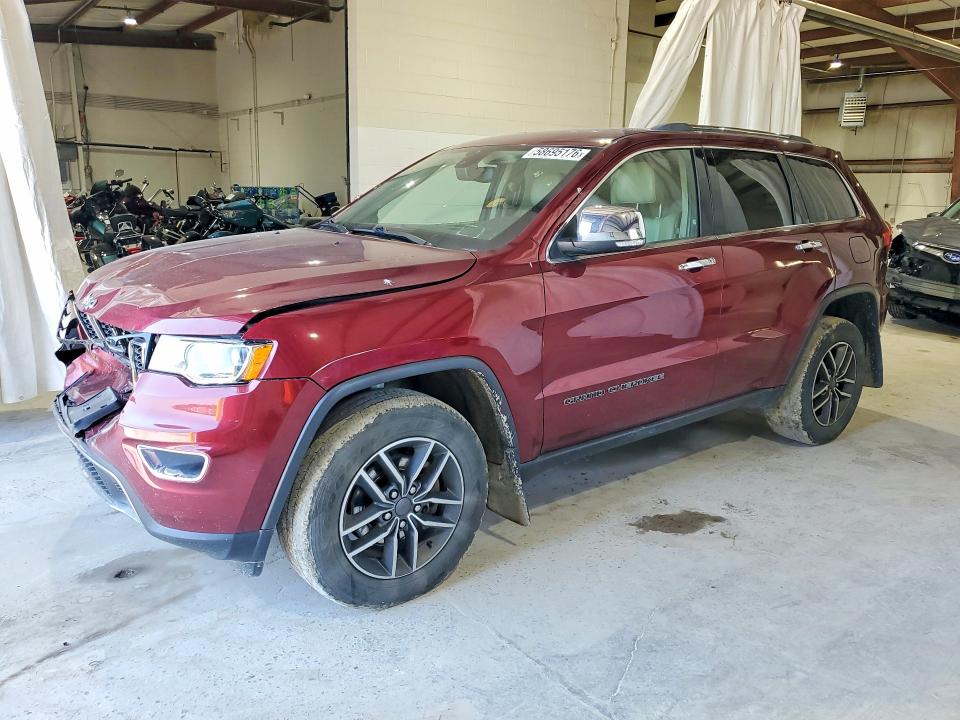 58695176 :رقم المزاد ، 1C4RJFBGXKC529586 vin ، 2019 Jeep Grand Cherokee مزاد بيع