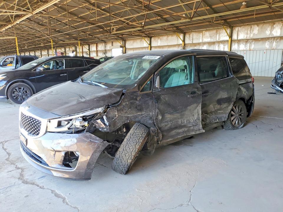 2016 Kia Sedona მანქანა იყიდება აუქციონზე, vin: KNDMC5C19G6185358, აუქციონის ნომერი: 57494836