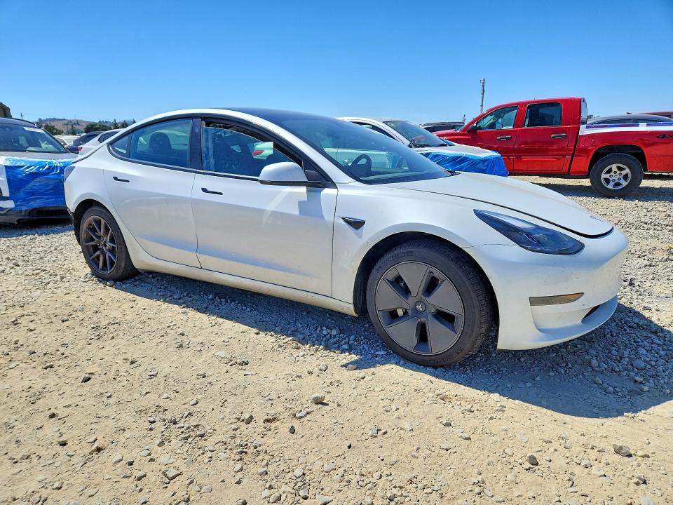 58917946 :رقم المزاد ، 5YJ3E1EA1PF577735 vin ، 2023 Tesla Model 3 مزاد بيع