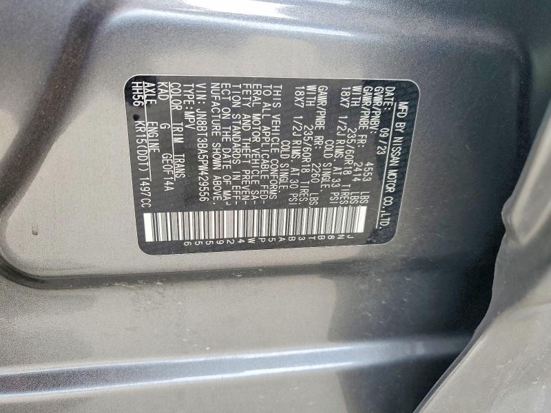 Продаж на аукціоні авто 2023 Nissan Rogue, vin: JN8BT3BA5PW429556, номер лоту: 56660936