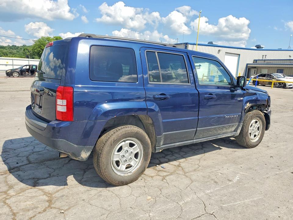 2015 Jeep Patriot მანქანა იყიდება აუქციონზე, vin: 1C4NJRBBXFD130472, აუქციონის ნომერი: 56661256
