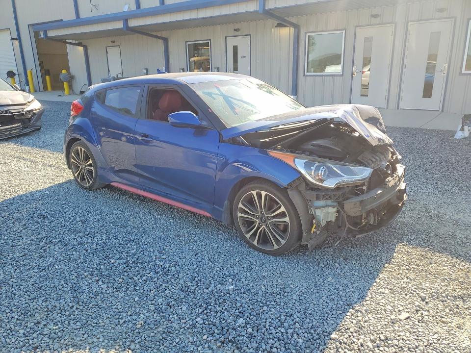 2016 Hyundai Veloster მანქანა იყიდება აუქციონზე, vin: KMHTC6AE5GU282846, აუქციონის ნომერი: 57603626