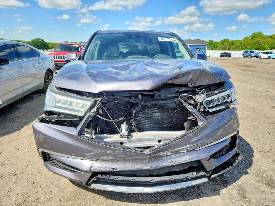 55078376 :رقم المزاد ، 5FRYD4H50HB013423 vin ، 2017 Acura Mdx مزاد بيع