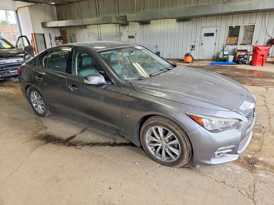 2015 Infiniti Q50 მანქანა იყიდება აუქციონზე, vin: JN1BV7ARXFM419607, აუქციონის ნომერი: 55112436