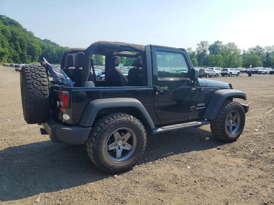 Продажа на аукционе авто 2014 Jeep Wrangler, vin: 1C4AJWAG2EL156577, номер лота: 58751316