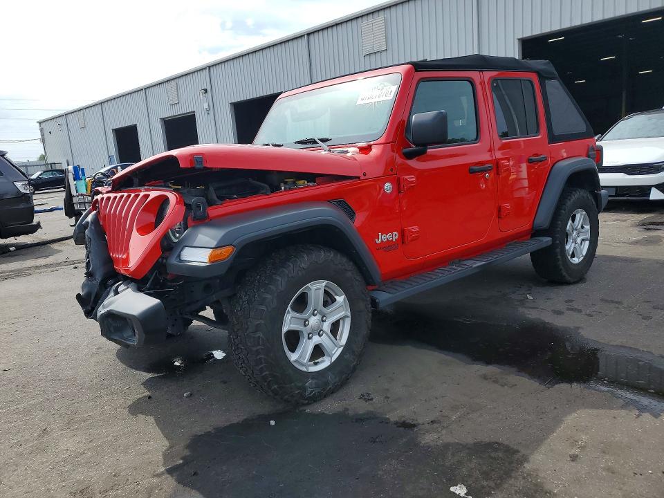 57327076 :رقم المزاد ، 1C4HJXDM5MW577583 vin ، 2021 Jeep Wrangler Unlimited مزاد بيع