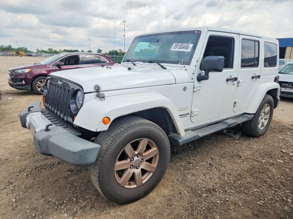 59100446 :رقم المزاد ، 1C4HJWEG3DL579465 vin ، 2013 Jeep Wrangler Unlimited مزاد بيع