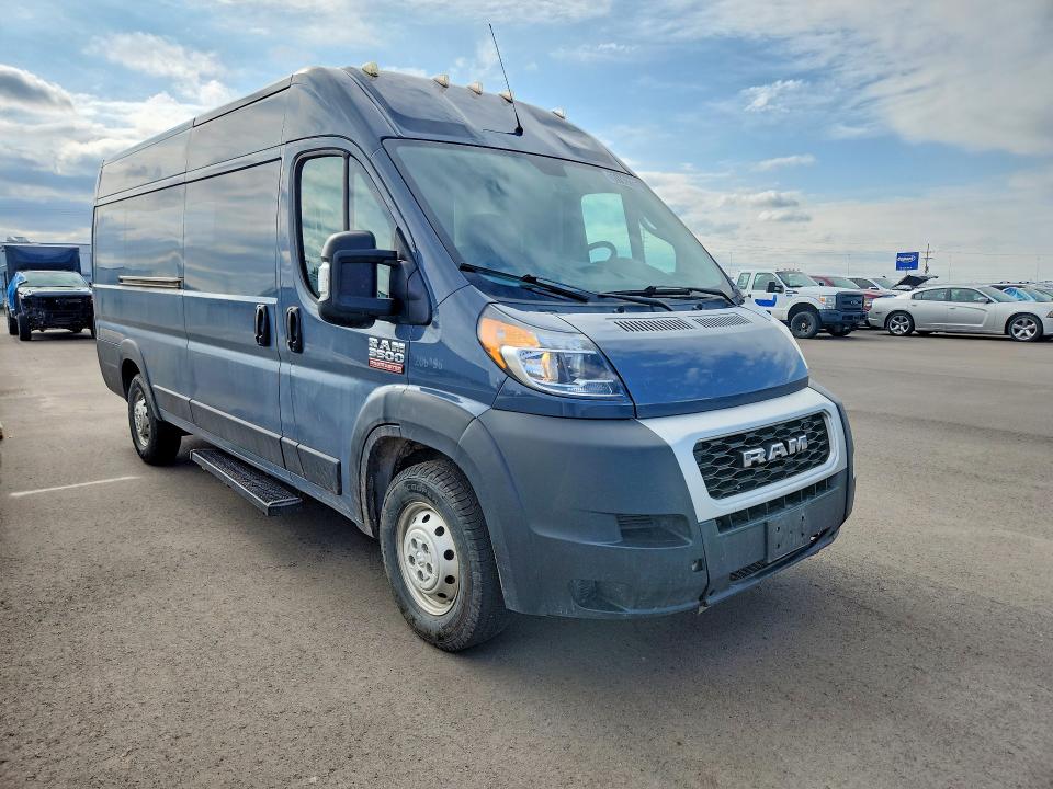 2021 Ram Promaster 3500 მანქანა იყიდება აუქციონზე, vin: 3C6FRVJG9ME503135, აუქციონის ნომერი: 55196226