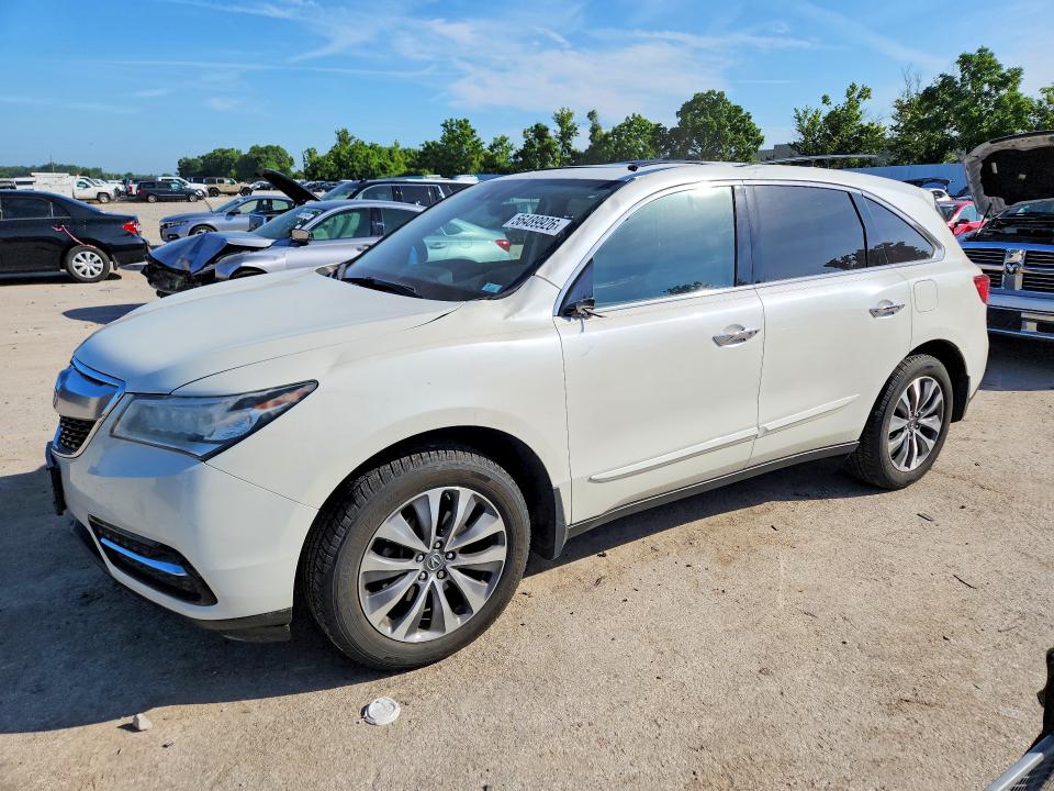 Продажа на аукционе авто 2015 Acura Mdx, vin: 5FRYD4H40FB012731, номер лота: 56489926