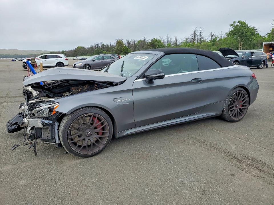 55996216 :رقم المزاد ، WDDWK8HB5HF491706 vin ، 2017 Mercedes-benz C مزاد بيع