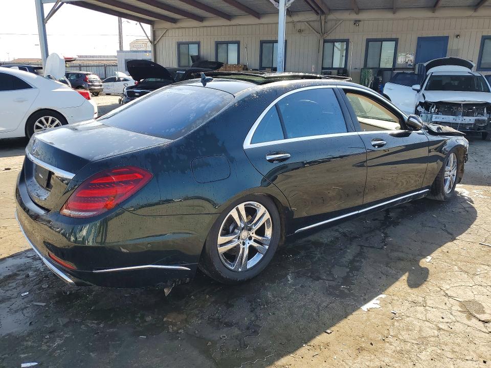 2018 Mercedes-benz S მანქანა იყიდება აუქციონზე, vin: WDDUG6GB9JA354737, აუქციონის ნომერი: 56350866