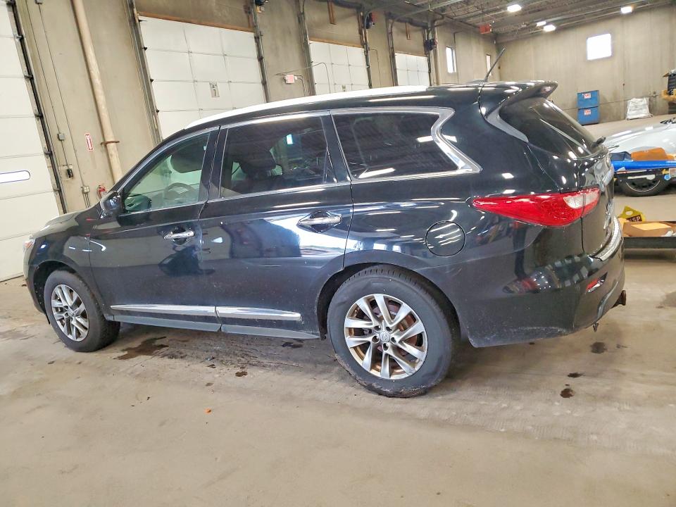57883356 :رقم المزاد ، 5N1AL0MM0DC344355 vin ، 2013 Infiniti Jx35 مزاد بيع