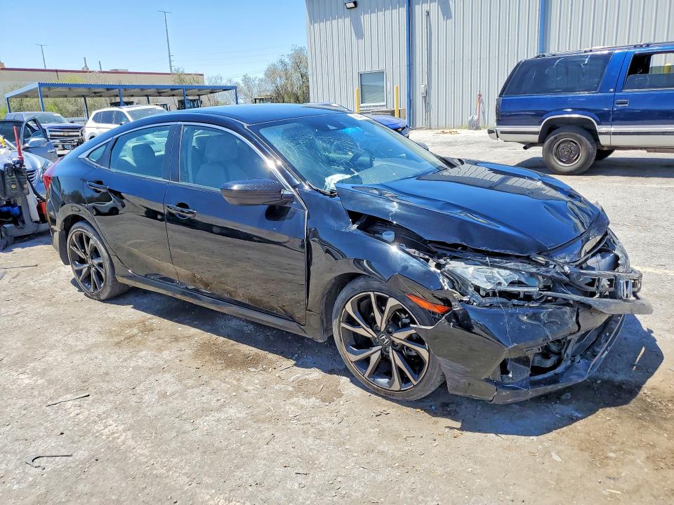 2019 Honda Civic მანქანა იყიდება აუქციონზე, vin: 19XFC2F61KE205426, აუქციონის ნომერი: 56644436
