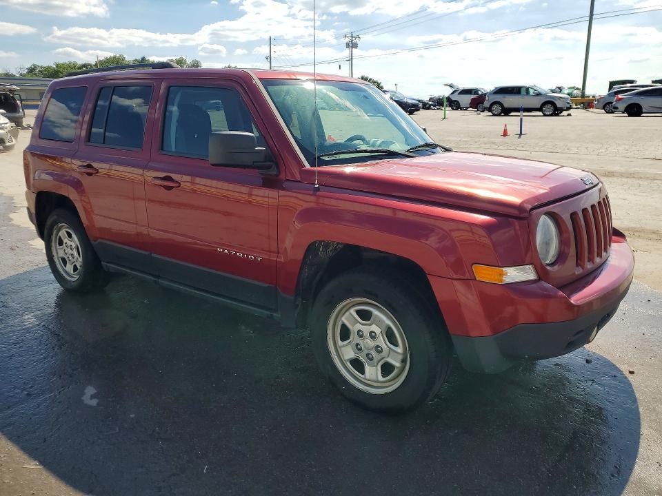 2016 Jeep Patriot მანქანა იყიდება აუქციონზე, vin: 1C4NJPBB9GD763549, აუქციონის ნომერი: 56049426