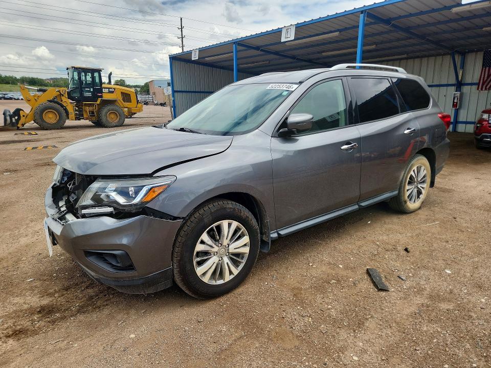 52253746 :رقم المزاد ، 5N1DR2MM2KC578601 vin ، 2019 Nissan Pathfinder مزاد بيع