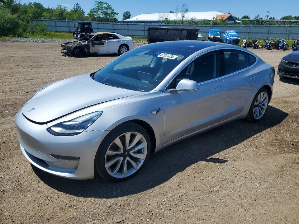 Продажа на аукционе авто 2018 Tesla Model 3, vin: 5YJ3E1EB5JF087654, номер лота: 57821036