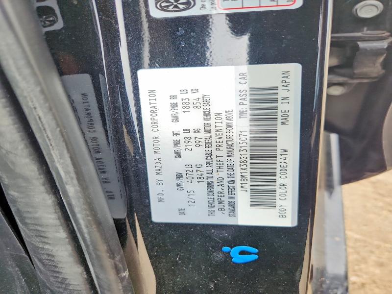 Aukcja sprzedaży 2016 Mazda 3, vin: JM1BM1X38G1315071, numer aukcji: 55834896